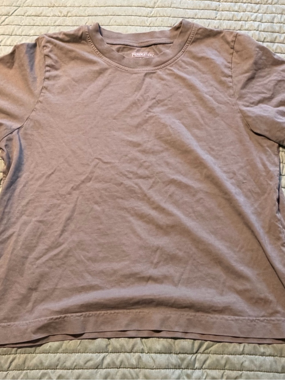 Pendleton light green Short-Sleeve Crewneck Tee